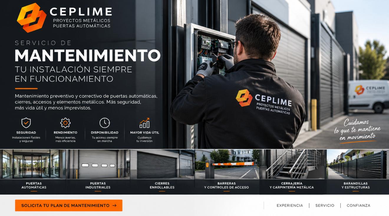 Técnico de Ceplime: servicio de reparación y mantenimiento